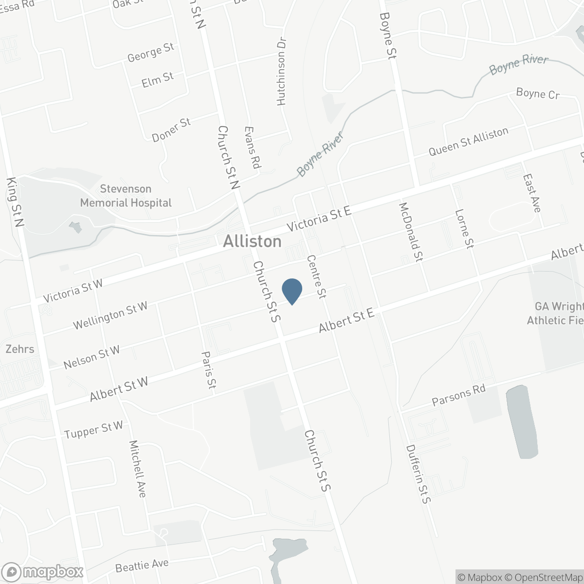 22 NELSON STREET, Alliston, Ontario L9R 1G9